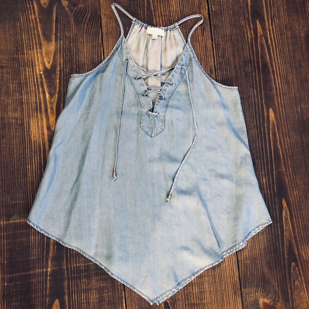 Denim tank